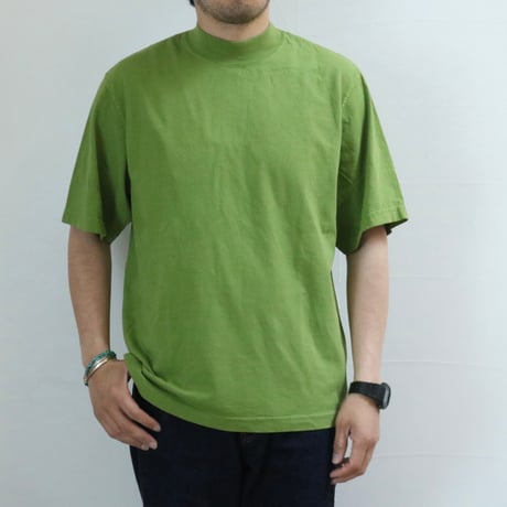 UNISEX / LOS ANGELES APPAREL / OVERSIZED SHORT SLEEVE HIGH MOCKNECK T-SHIRT / 1825GD
