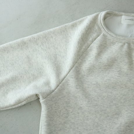 UNISEX / SPINNER BAIT / ラグランクルーネック ボンバーヒート / 102BH