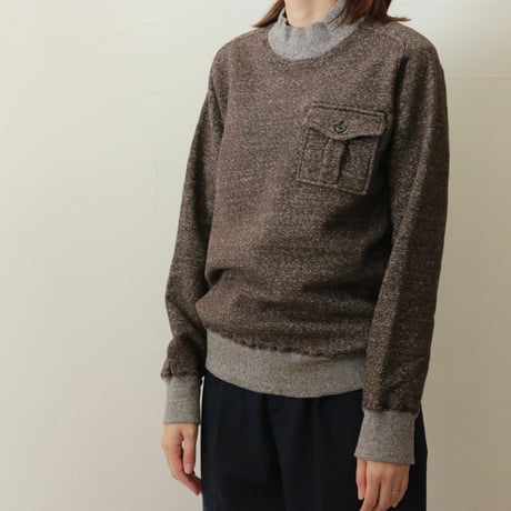 UNISEX / Kepani / Laie Mock Neck with Pocket / KP5034MS