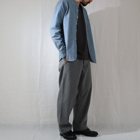 CRANK PROJECTS / ファットパンツ ウールコットンアーミーツイル / FAT501AT