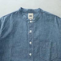 UNISEX / FOB FACTORY / BAND COLLAR SHIRT / F3428