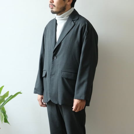 bettaku / Side Zip Serge Jacket / BET-B08001-232