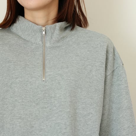 WOMAN / SETTO UTILITY / HALF ZIP SWEAT / STSW0004