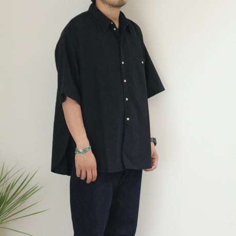 UNIVERSAL STYLE WEAR / リネンパッカリングシャツ / 642311