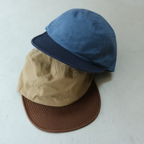 cableami / Light Back Satin (sulfide dye) SOFT BILL CAP / 008-25SS