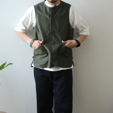 UNISEX / ARAN / VEST -Exclusive-
