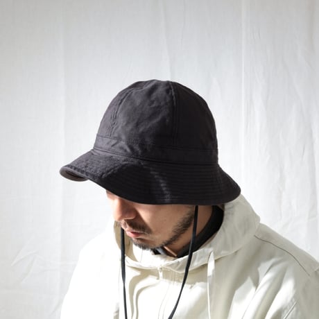 cableami / BAKER BACK SATIN METRO HAT / 007-26SS