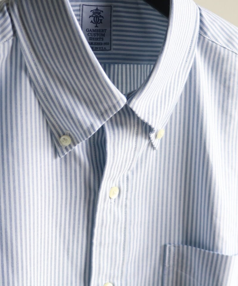 USA製 GAMBERT CUSTOM SHIRTS オックスフォードシャツ 楽天市場】GAMBERT CUSTOM SHIRTS【ギャンバード カスタム
