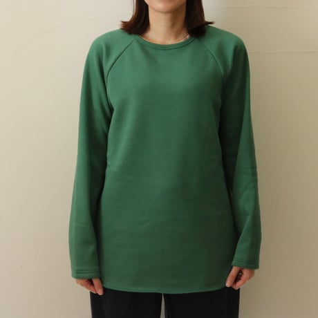 UNISEX / SPINNER BAIT / ラグランクルーネック ボンバーヒート / 102BH
