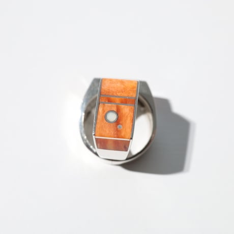 UNISEX / ナバホ族 Veronica Benally / Flat Inlay リング