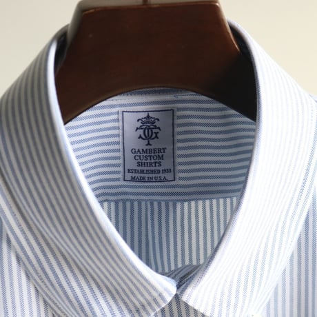 GAMBERT CUSTOM SHIRTS / B.D SHIRTS / OX STRIPE