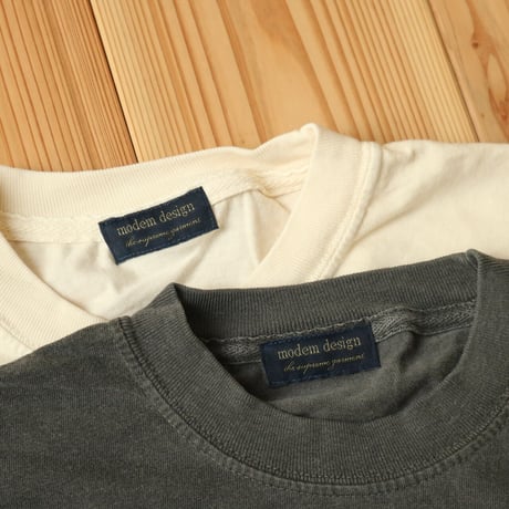 UNISEX / modem design / PIGMENT LOGO TEE ''PARK'' / M-2301051