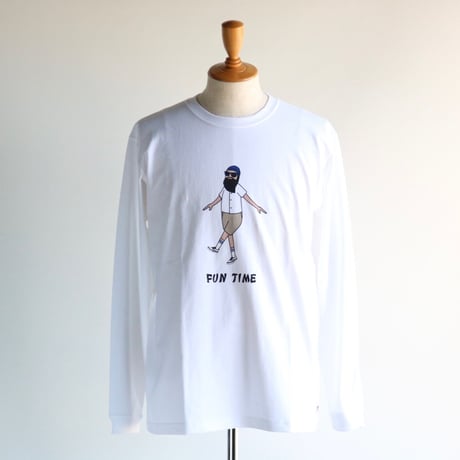 modem design / SKATER OJISAN L/S TEE