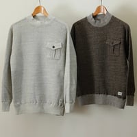 UNISEX / Kepani / Laie Mock Neck with Pocket / KP5034MS