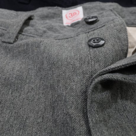 CRANK PROJECTS / ファットパンツ ウールコットンアーミーツイル / FAT501AT