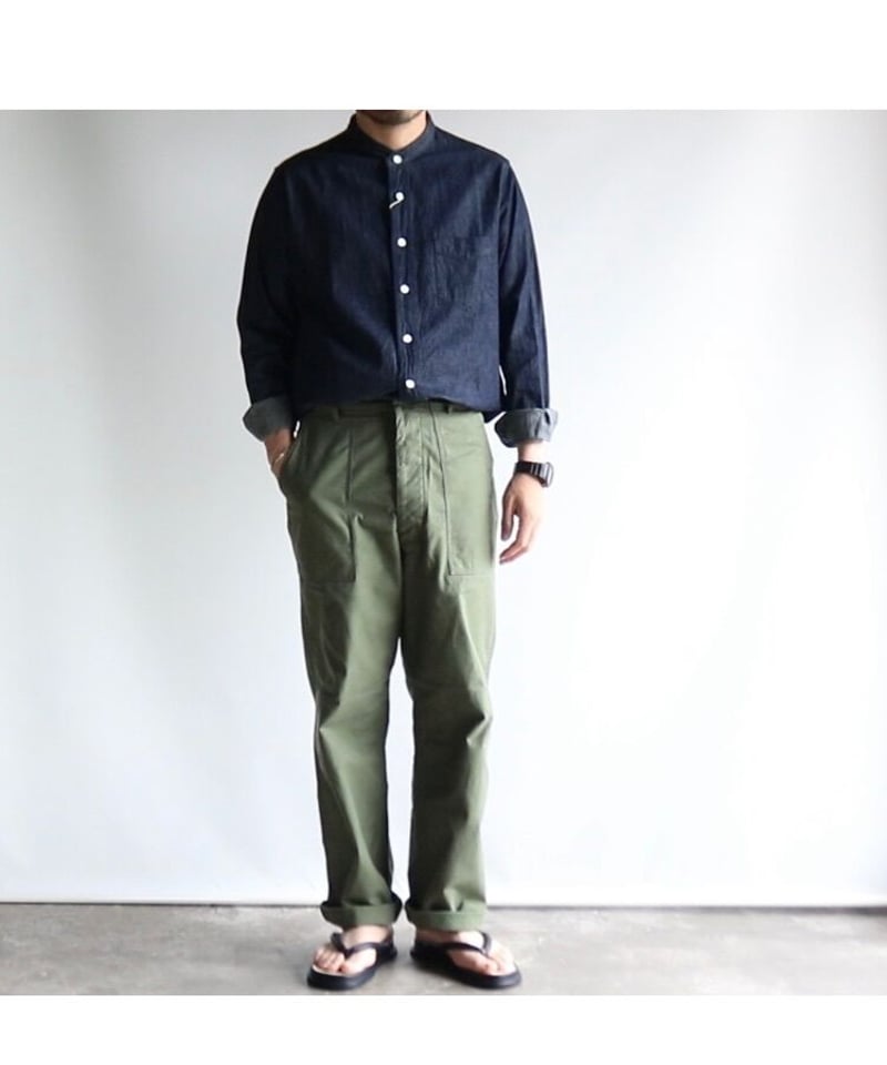 パンツ ARAN \"made in japan\" fatigue pants ARAN FATIGUE PANTS(OLIVE) - have a golden day!