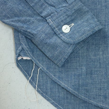 UNISEX / FOB FACTORY / BAND COLLAR SHIRT / F3428