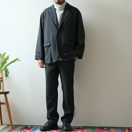 bettaku / Side Zip Serge Jacket / BET-B08001-232