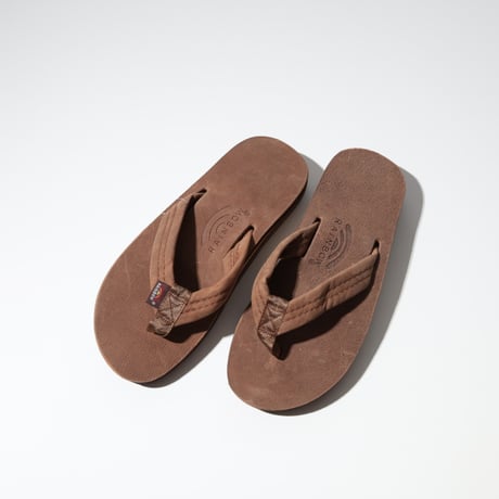 RAINBOW SANDALS / DOUBLE LAYER LUXURY LEATHER / 302ALL00