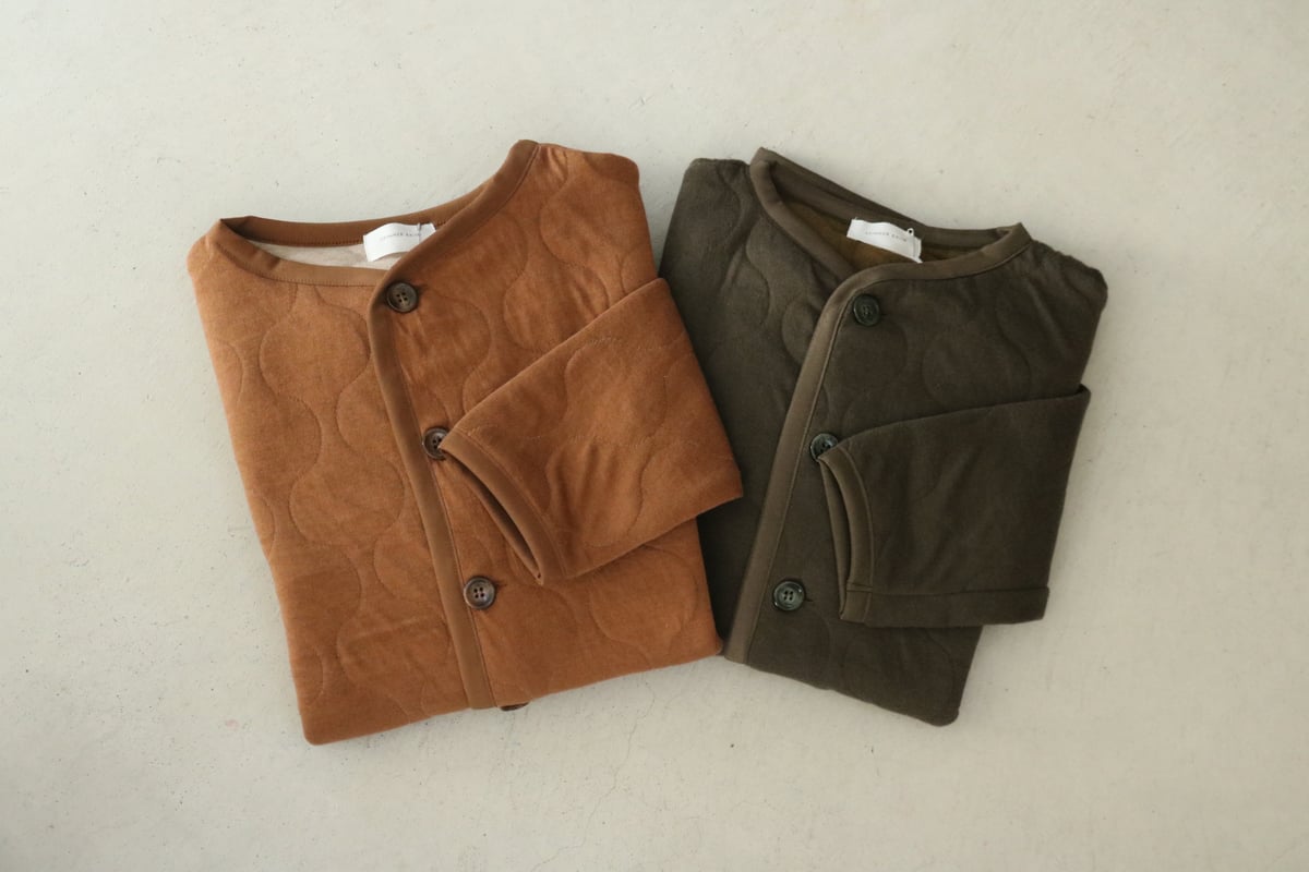 UNISEX / SPINNER BAIT / ライナーカーディガン ミリタリーキルト / 2