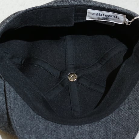 cableami / Recycle Tweed CASQUETTE / 022-25AW