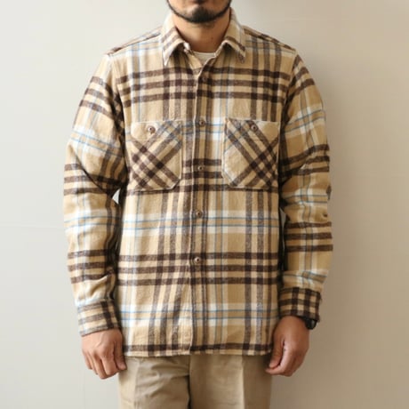 SEUVAS / Flannel Work Shirt / SV-SH-508