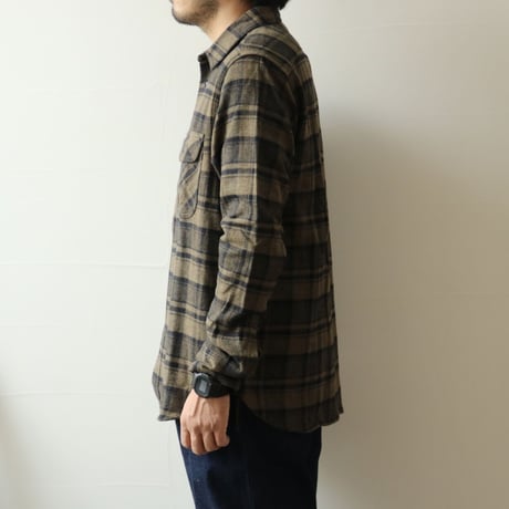 FOB FACTORY / NEL CHECK WORK SHIRT / F3497