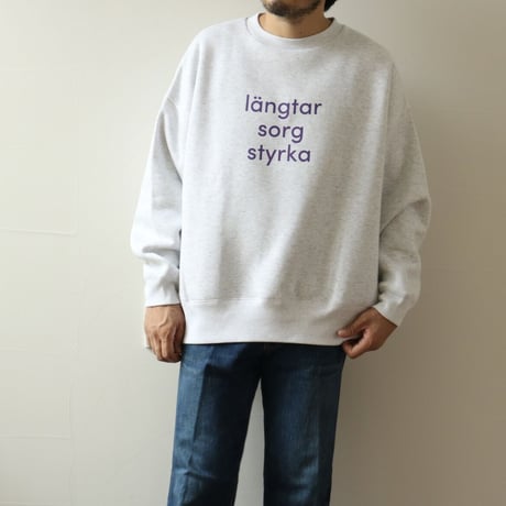 UNISEX / amne / ''I.S.K'' crew / amn-CS-054