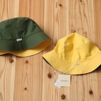 cableami / LOOSE LIGHT CHINO BUCKET HAT (REVERSIBLE)