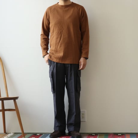 UNISEX / SPINNER BAIT / ラグランクルーネック サーマルボンバーヒート / 102TB