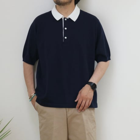UNISEX / D.C.WHITE / CLASSIC RUGGER KNIT / D241552