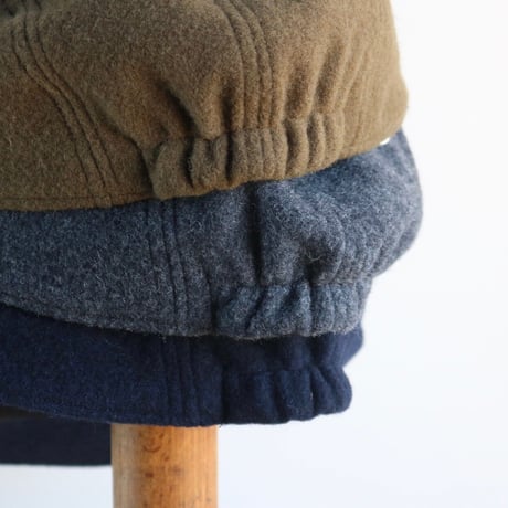 cableami / WOOL FLANNEL CAP