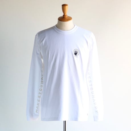 modem design / MAKES YOU HAPPY OJISAN L/S TEE