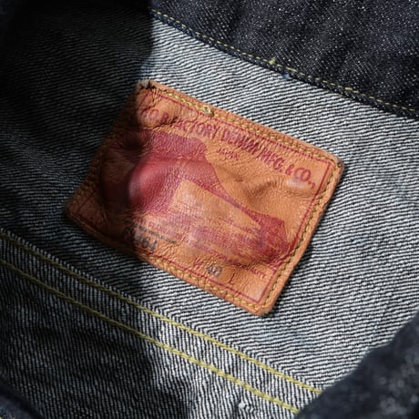 UNISEX / FOB FACTORY / SELVEDGE DENIM 2nd TYPE JKT / F2464