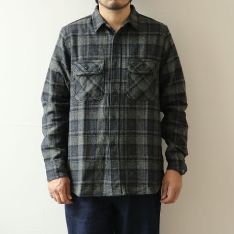 FOB FACTORY / NEL CHECK WORK SHIRT / F3497