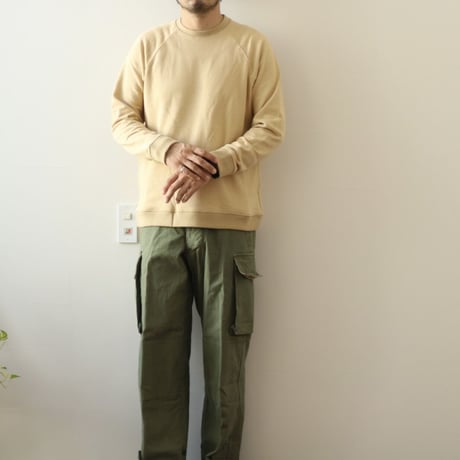 UNISEX / SPINNER BAIT / ラグランクルーネック アズマ裏毛 / 126OU