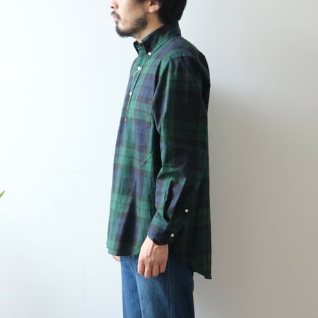 D.C.WHITE / IVY BD SHIRTS -Madras- / D241651