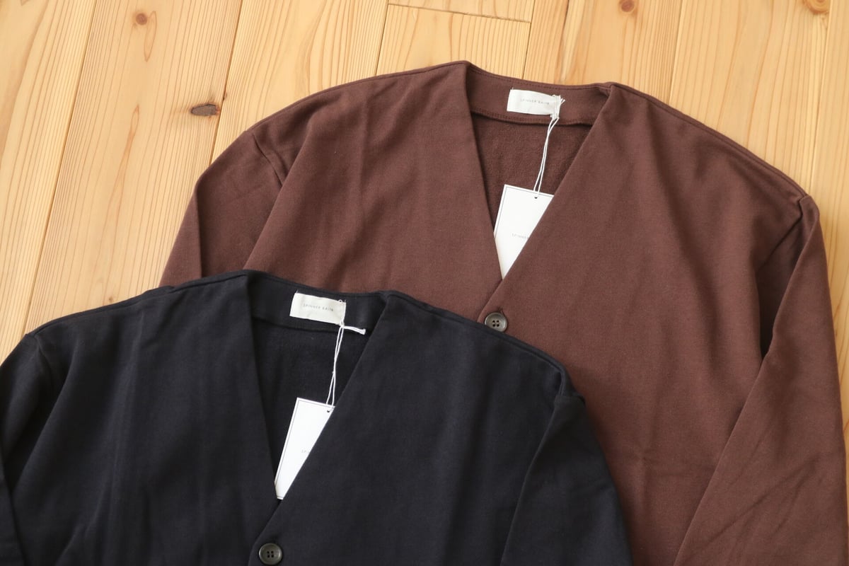 UNISEX / SPINNER BAIT / リブカーディガン ミニ裏毛 / 212MU |