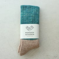 UNISEX / NISHIGUCHI KUTSUSHITA / モヘアウールパイルソックス