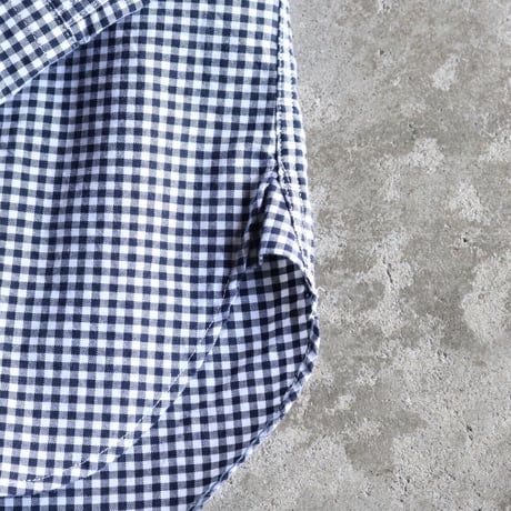 TRY & ERROR / STAND COLLAR SHIRT GINGHAM CHECK