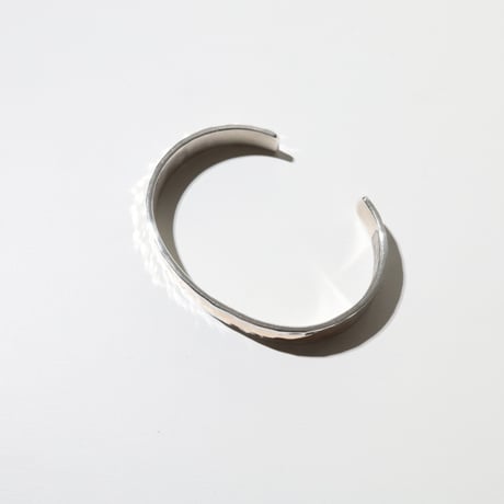 UNISEX / ナバホ族 Bruce Morgan / 3/8'' 14K Hammer Texture バングル