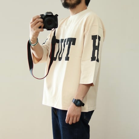 UNISEX / modem design / 七分袖フットボールTEE ''SOUTH'' / M-2410255