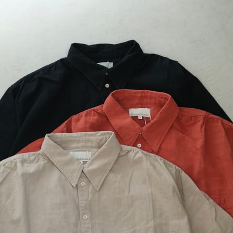 UNIVERSAL STYLE WEAR / リネンパッカリングシャツ / 642311