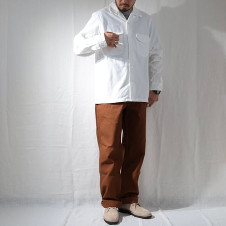 FOB FACTORY / OPEN COLLAR SHIRT / F3514