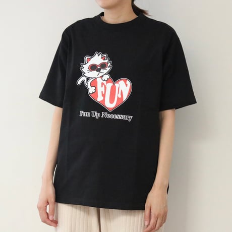 FUN UP NECESSARY / OJI CAT TEE / F-25050531
