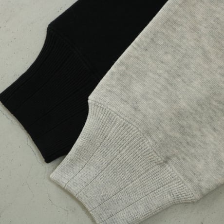 UNISEX / Velva Sheen / RECYCLED L/S HALF-ZIP SWEAT / 162374
