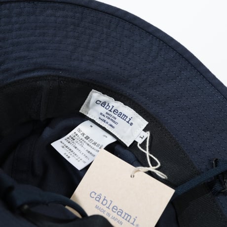 cableami / BAKER BACK SATIN METRO HAT / 007-26SS