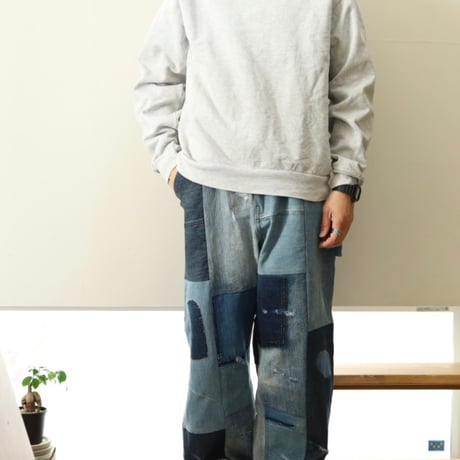 MR.REMAKEMAN / Damege Pants Denim / MR-2507670-②