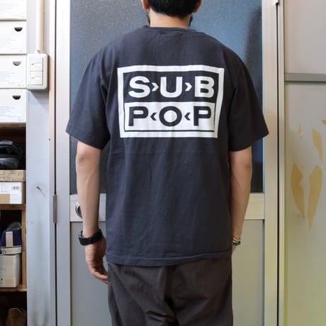 SUB POP / S/S PRINT TEE ''NO COMMENT.''