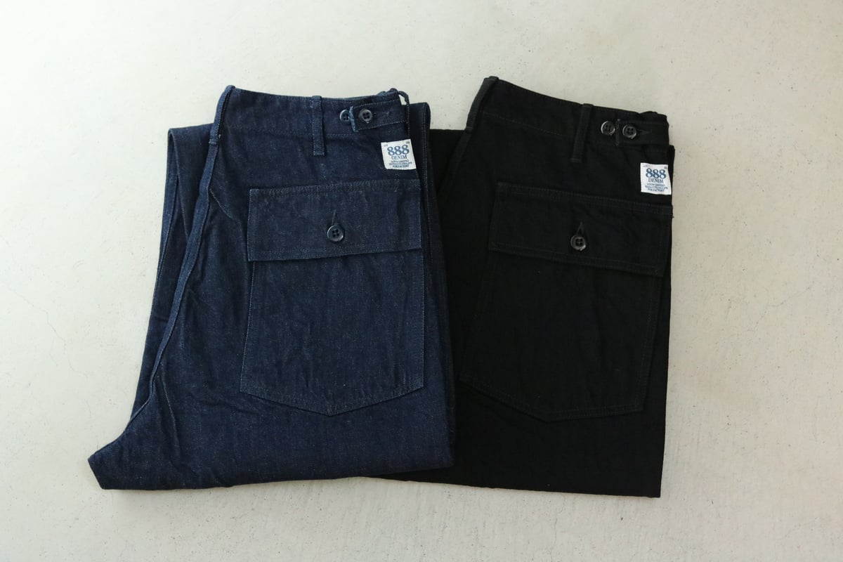 UNISEX / FOB FACTORY / 888 DENIM BAKER PANTS /